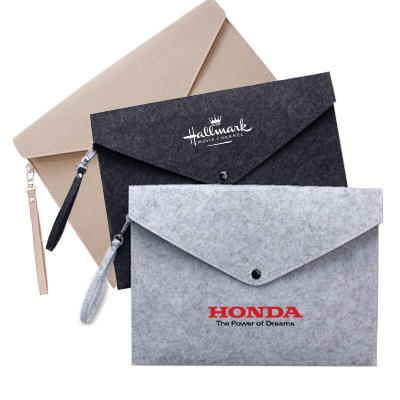 14" Felt iPad and Document Carry Folder 01